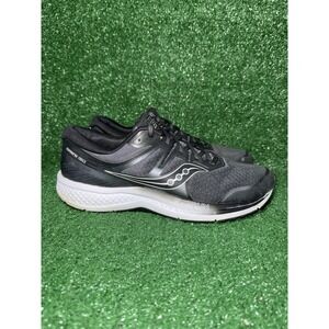 Saucony Mens Omni ISO 2 Black White‎ Running Shoes Gym Sneakers Size 11.5 S20511